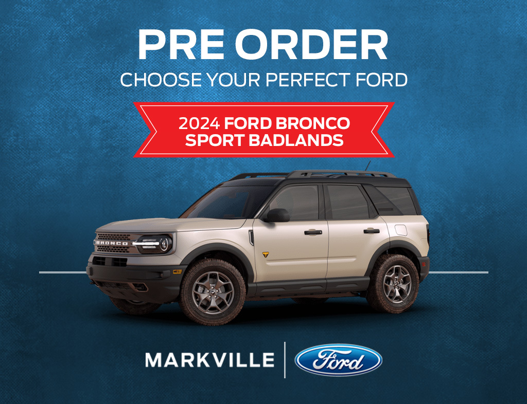 2024 Ford Bronco Sport Badlands  -2.0L EcoBoost/Advanced 4x4