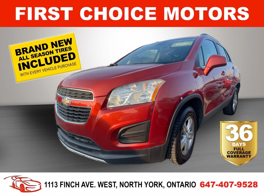 2015 Chevrolet Trax LT ~AUTOMATIC, FULLY CERTIFIED WITH WARRANTY!!!~