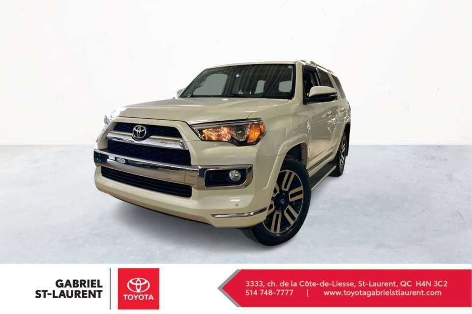 2018 Toyota 4Runner Limited 4WD + GPS + TOIT OUVRANT