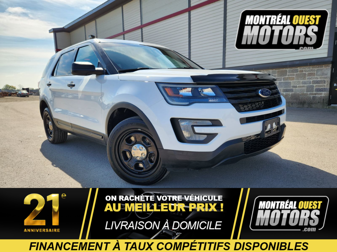 2017 Ford Explorer POLICE Interceptor / AWD Many Available / Plusieur