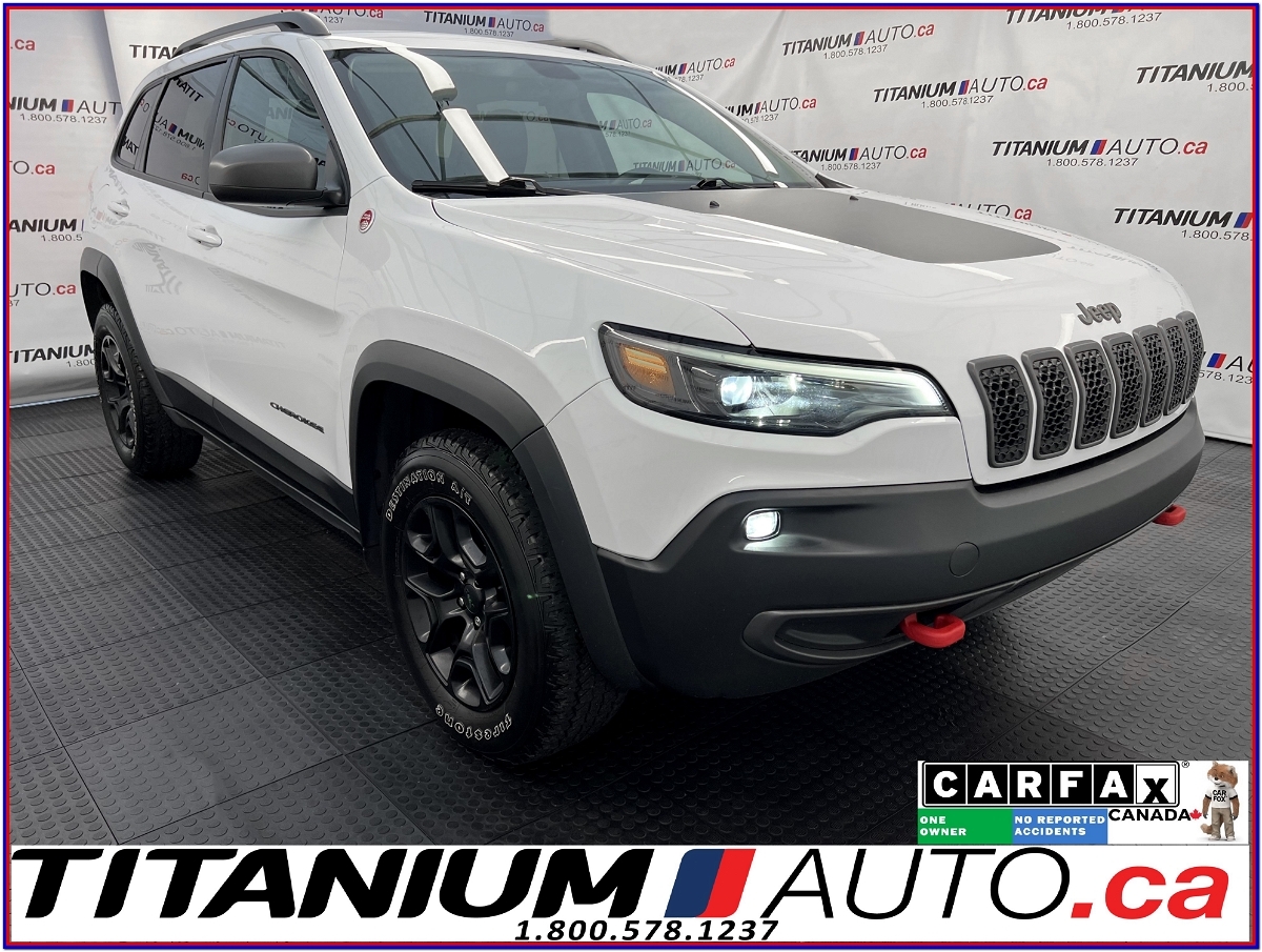 2019 Jeep Cherokee TRAILHAWK 4X4-V6-Tow PKG-Remote Start-Apple Play-H