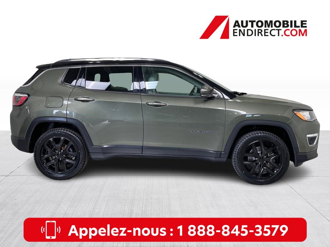 2018 Jeep Compass LIMITED 4X4 Cuir Mags Toit pano Sièges chauffants