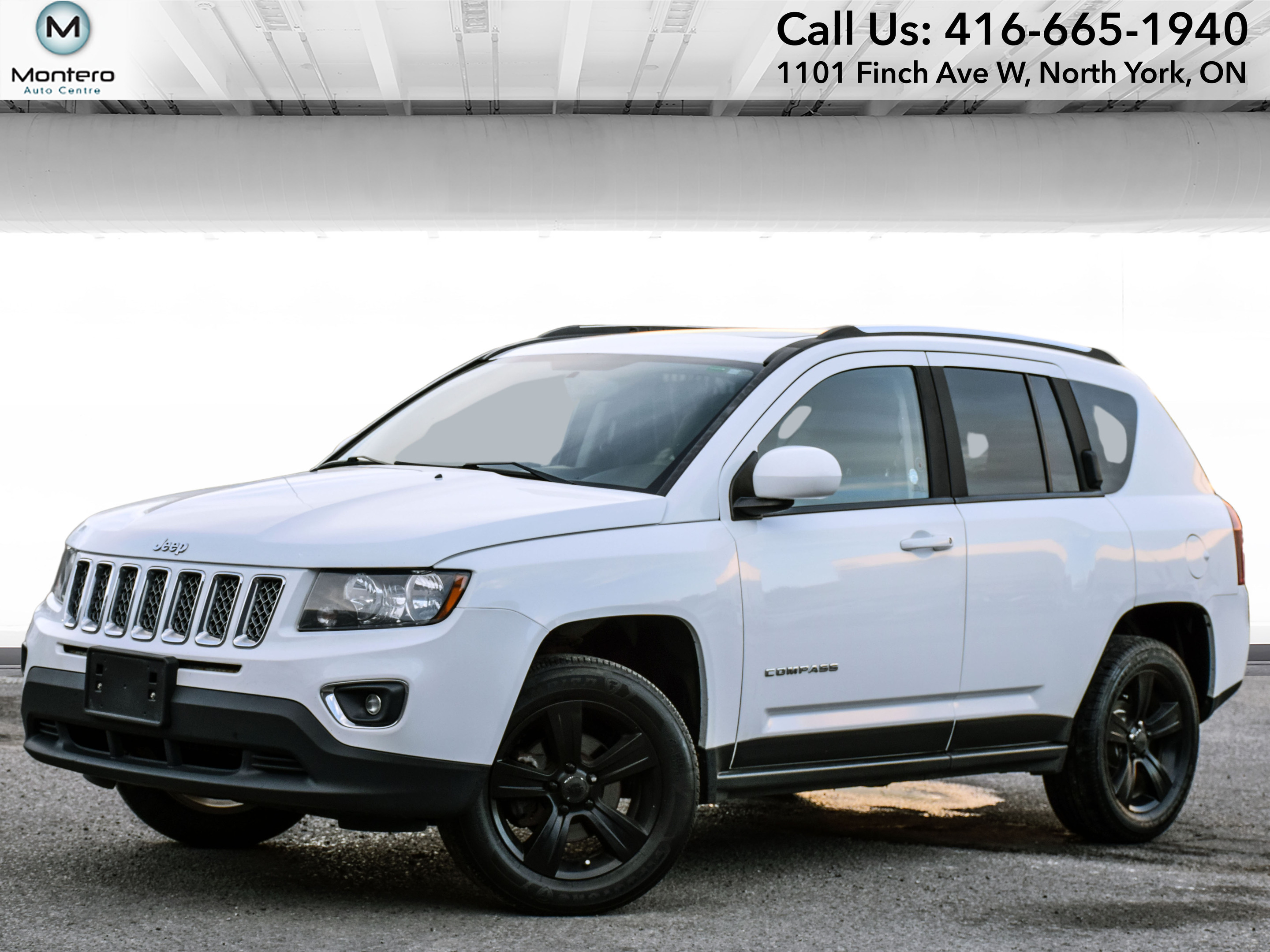 2016 Jeep Compass ALL WHEEL DRIVE ROOF LEATHER 