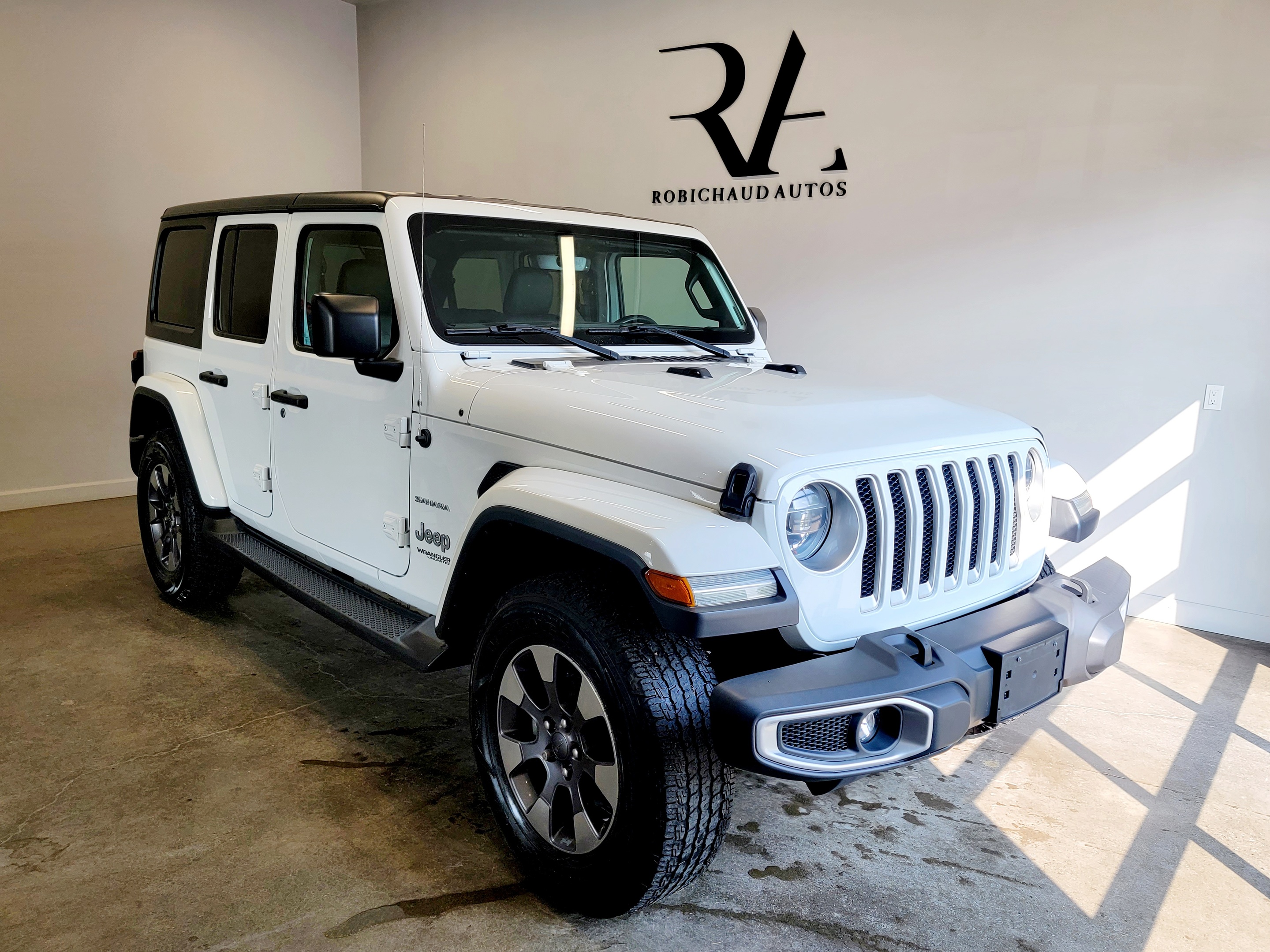 2018 Jeep WRANGLER UNLIMITED *UNLIMITED SAHARA* 49 408 KM AUTOMATIQUE CUIR GPS 