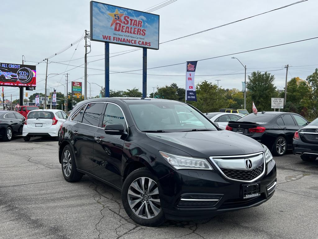 2016 Acura MDX NAV LEATHER H-SEATS LOADED! WE FINANCE ALL CREDIT!