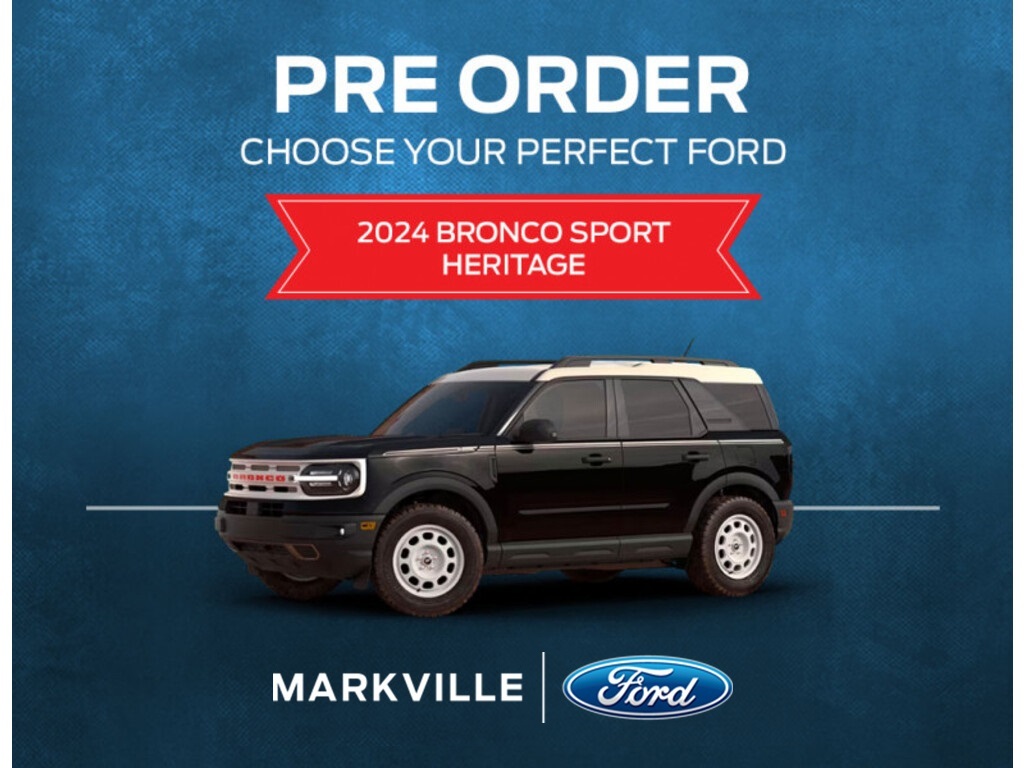 2024 Ford Bronco Sport Heritage  - Heated Seats