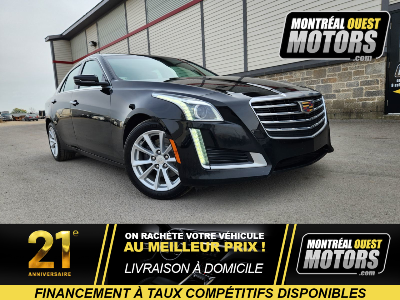 2017 Cadillac CTS 2.0T / Leather / Back Up Camera 1 OWNER ONLY / 1 S