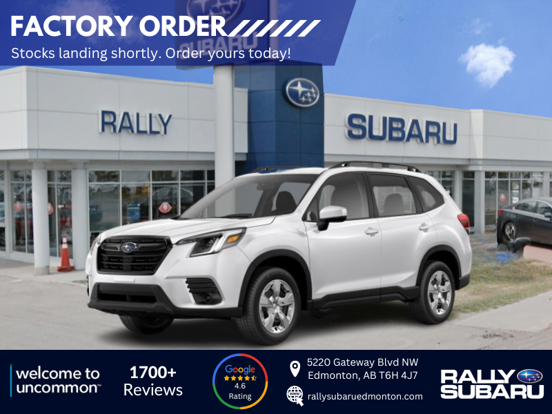 2024 Subaru Forester Forester  - AVAILABLE TO FACTORY ORDER!!