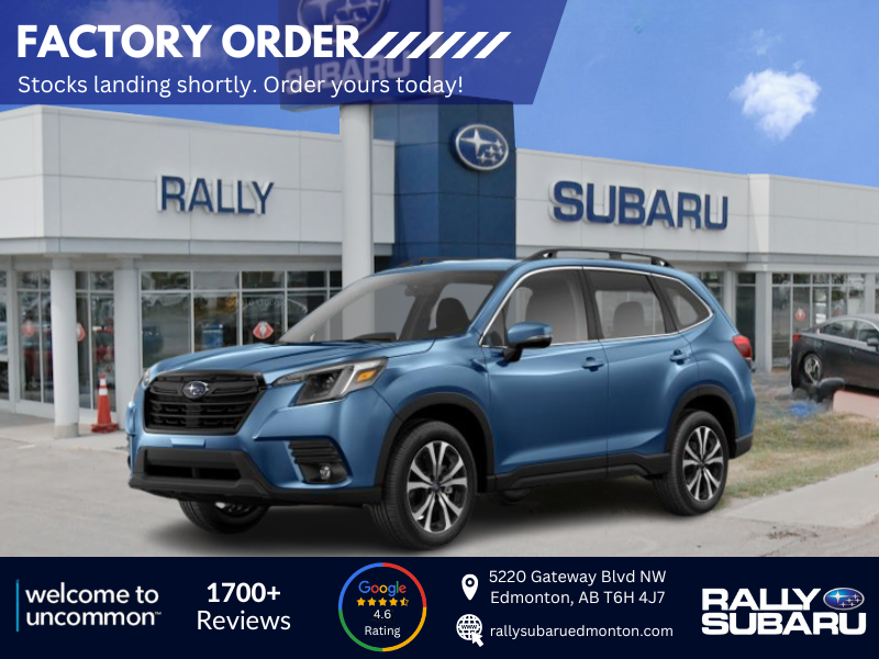 2024 Subaru Forester Limited  - AVAILABLE TO FACTORY ORDER!!