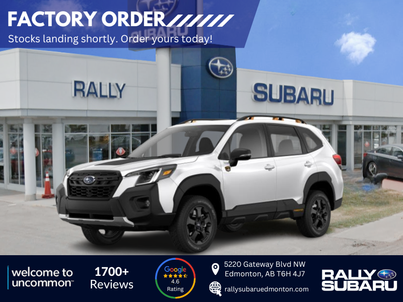 2024 Subaru Forester Wilderness  - AVAILABLE TO FACTORY ORDER!!