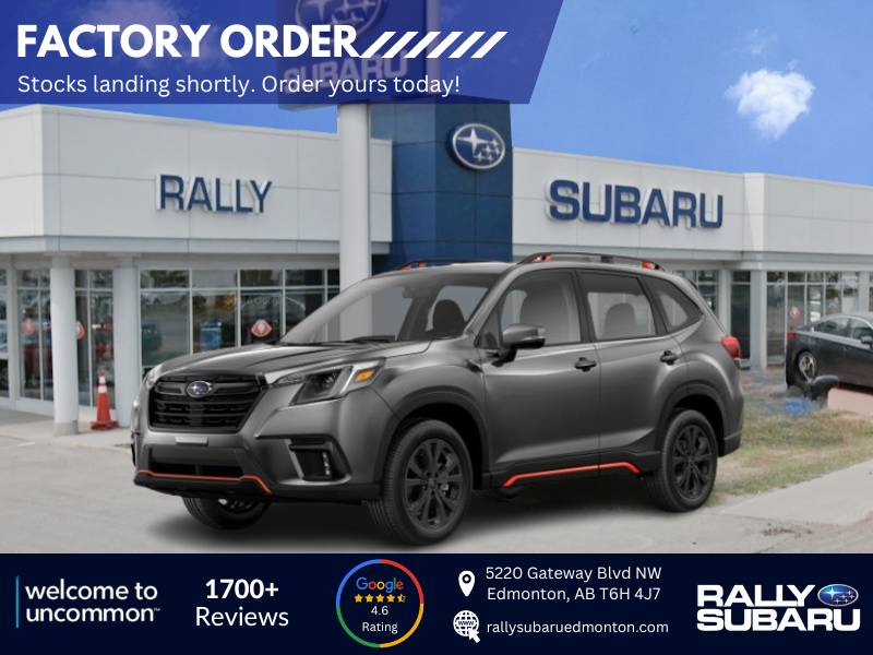 2024 Subaru Forester Sport  - AVAILABLE TO FACTORY ORDER!!