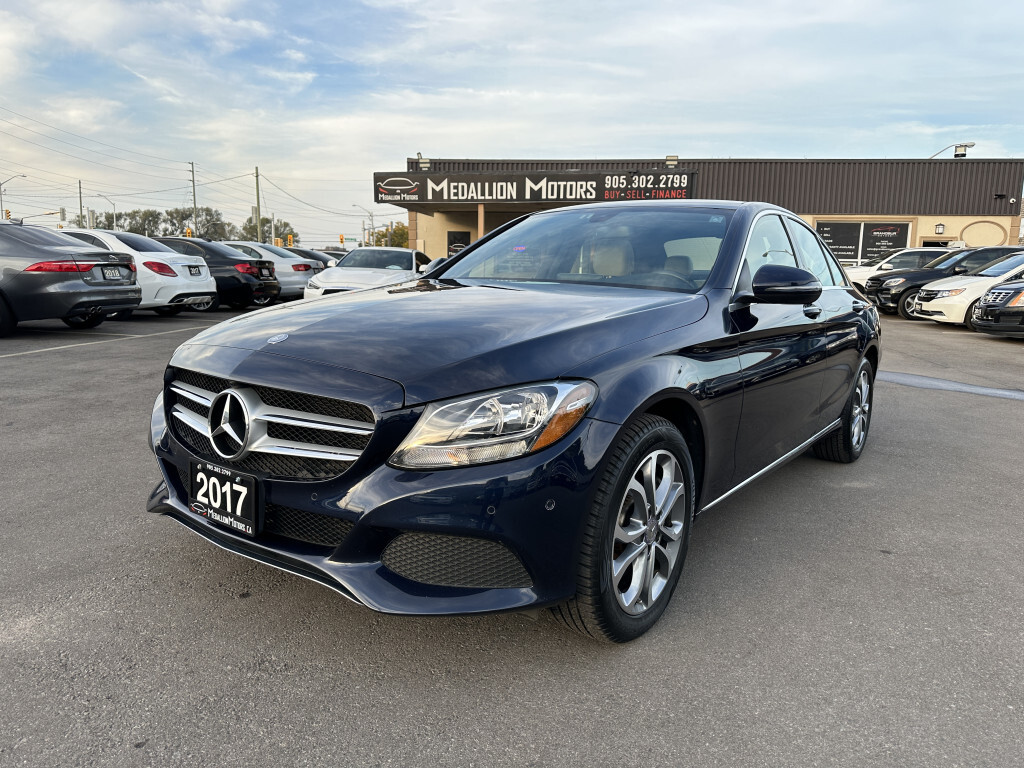 2017 Mercedes-Benz C-Class C300 4MATIC |ACCIDENT FREE|1-OWNER|CERTIFIED|