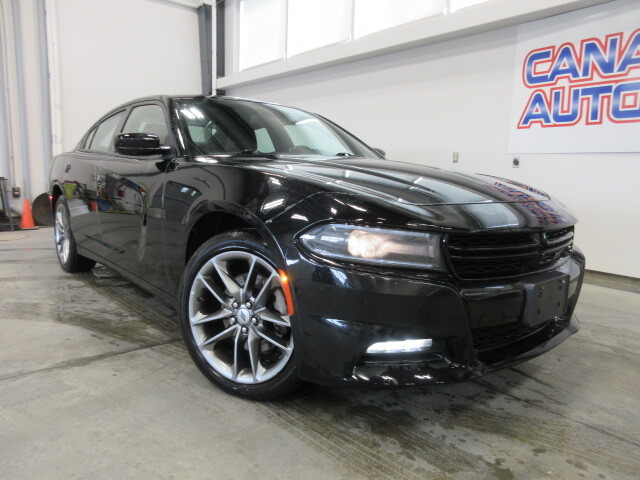 2021 Dodge Charger SXT AWD, NAV, ROOF, HTD. LEATHER, CAMERA, 83K!