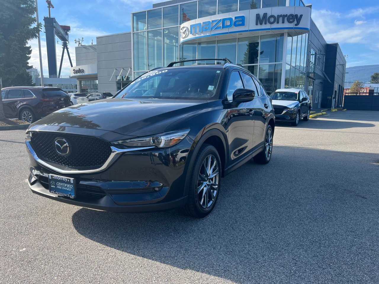 2021 Mazda CX-5 Signature AWD at Signature Package, top of the lin