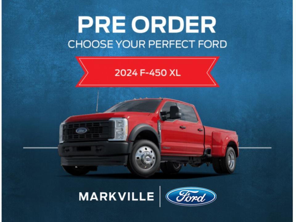 2024 Ford F-450 SUPER DUTY XL  -  Tow Package
