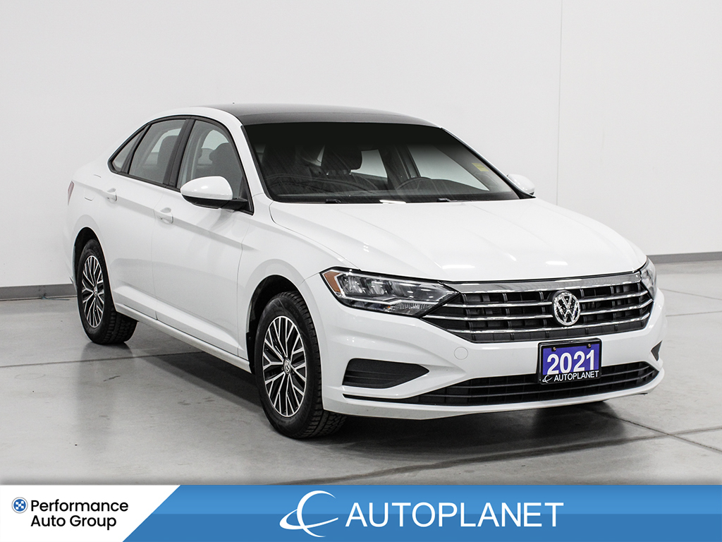 2021 Volkswagen Jetta Highline, Navi, Sunroof, Android Auto, Back Up Cam