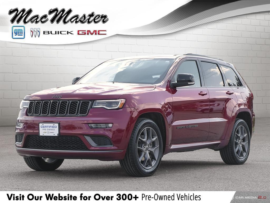 2020 Jeep Grand Cherokee LIMITED X, V6, NAV, ROOF, HTD LEATHER, 1-OWNER!