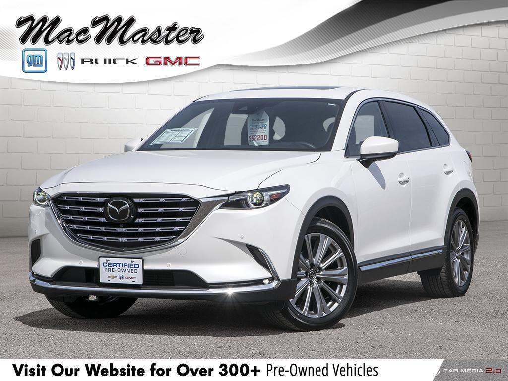 2022 Mazda CX-9 SIGNATURE AWD, NAV, ROOF, HTD/COOL, 1-OWNER, CLEAN