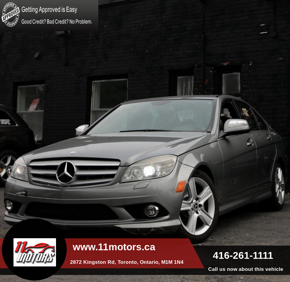 2009 Mercedes-Benz C-Class C300 4MATIC | LOADED | LEATHER | CERTIFIED