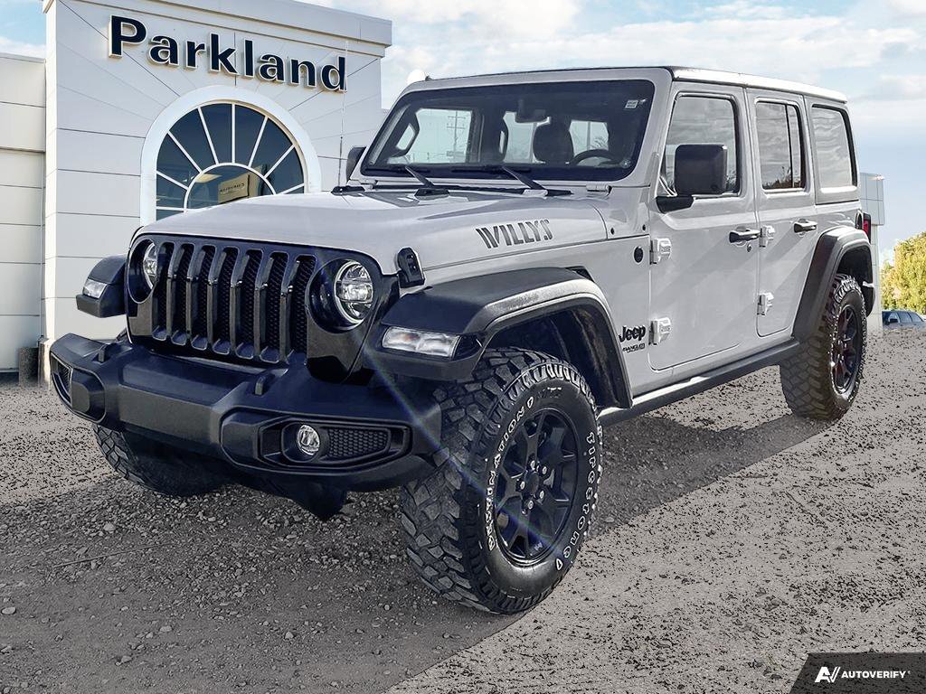 2021 Jeep Wrangler Unlimited Willys | Navigation | Low KM