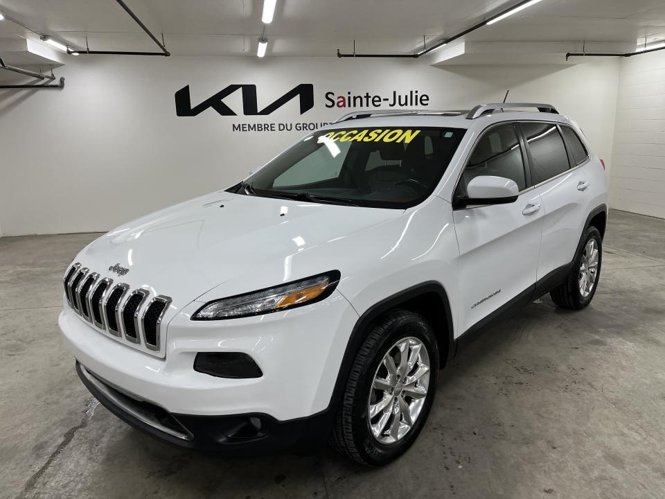 2014 Jeep Cherokee Limited 4X4 | TOIT PANO | CUIR | CAMERA | MAGS