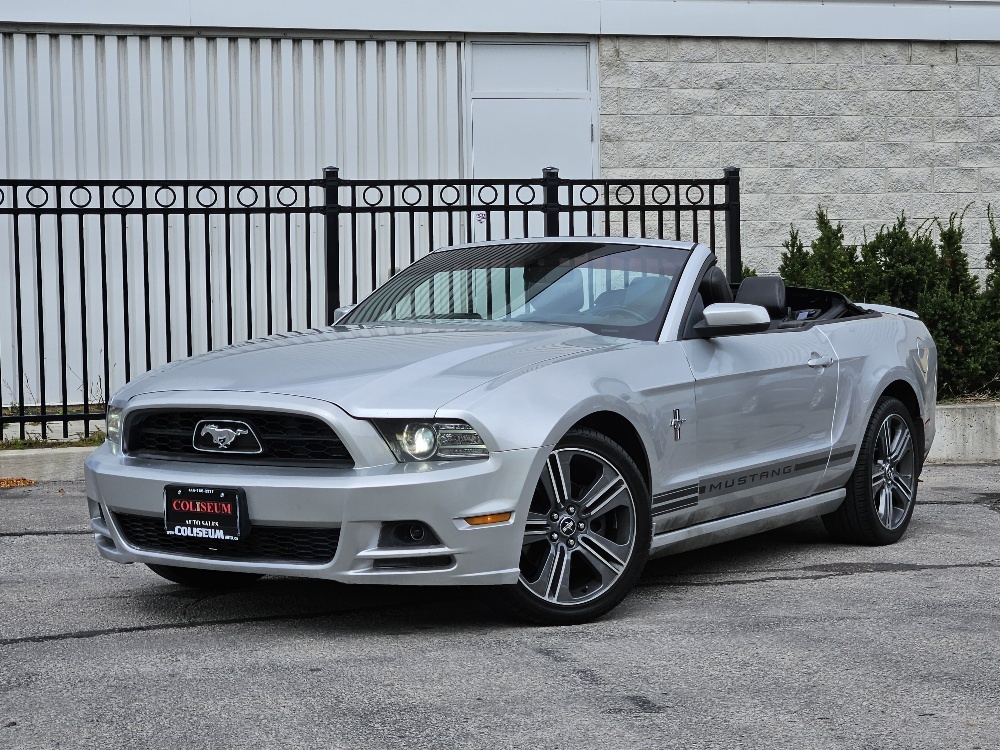2013 Ford Mustang V6 PREMIUM-CONVERTIBLE-LEATHER-19's-ROUSH EXHAUST
