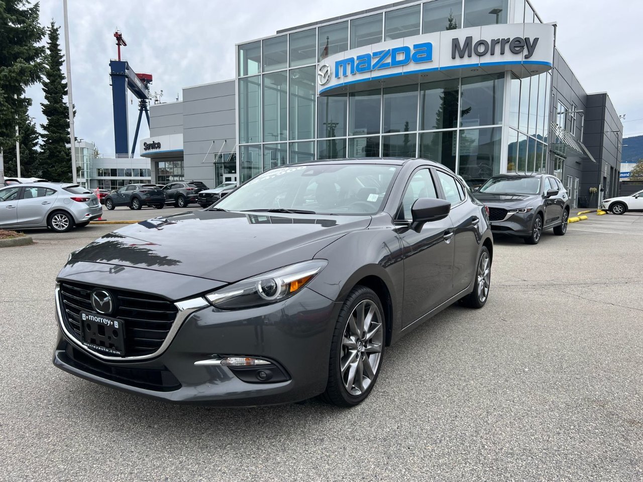 2018 Mazda Mazda3 GT at Top of the line with Premium Package. Certif