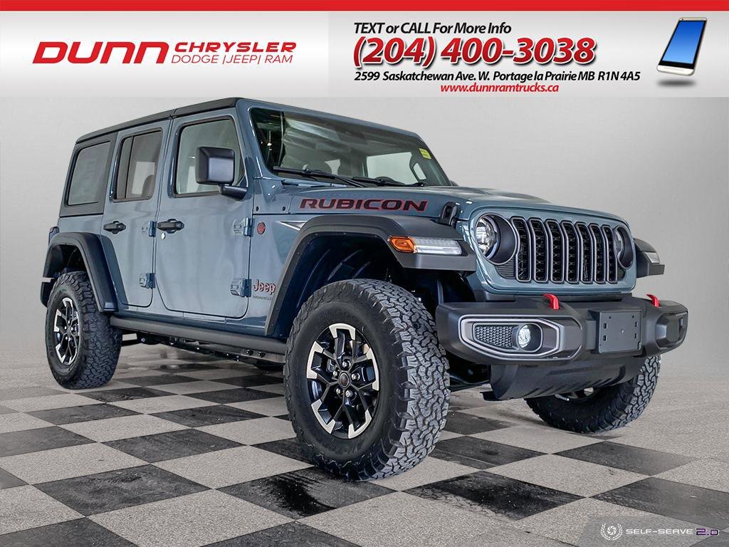 2024 Jeep WRANGLER UNLIMITED Rubicon 4x4 | NO PAYMENTS FOR 90 DAYS | HEATED SEA
