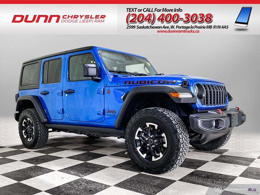 2024 Jeep WRANGLER UNLIMITED Rubicon 4x4 | NO PAYMENTS FOR 90 DAYS | NAVIGATION