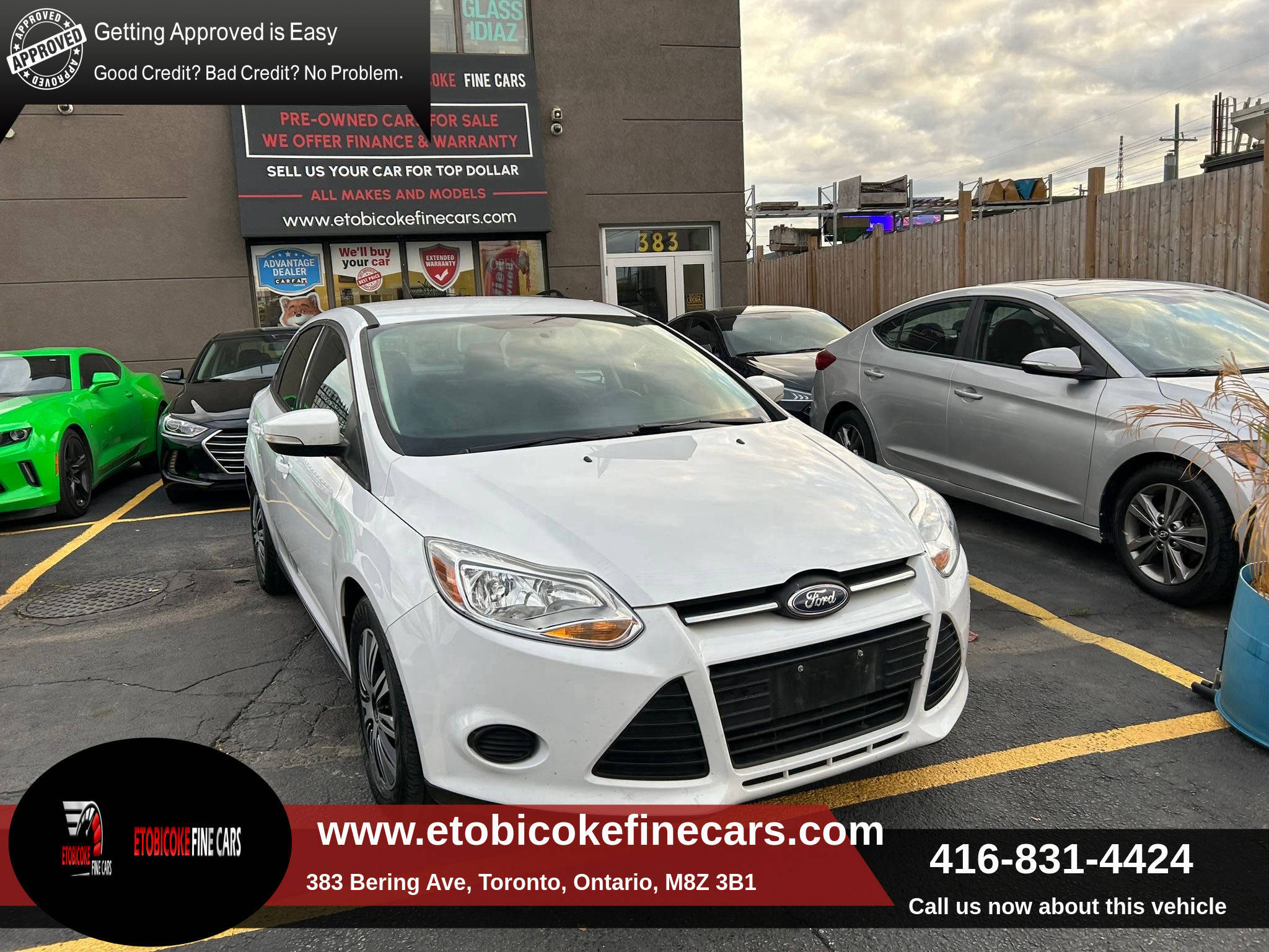 2014 Ford Focus SE FULLY CERTIFIED WITH FREE WARRANTY