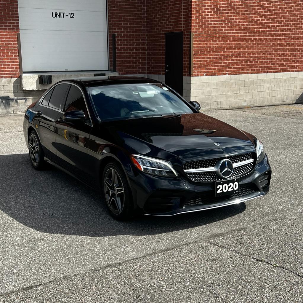 2020 Mercedes-Benz C-Class C 300, AMG PKG, NAVI, PANO ROOF, PADDLE SHIFTERS