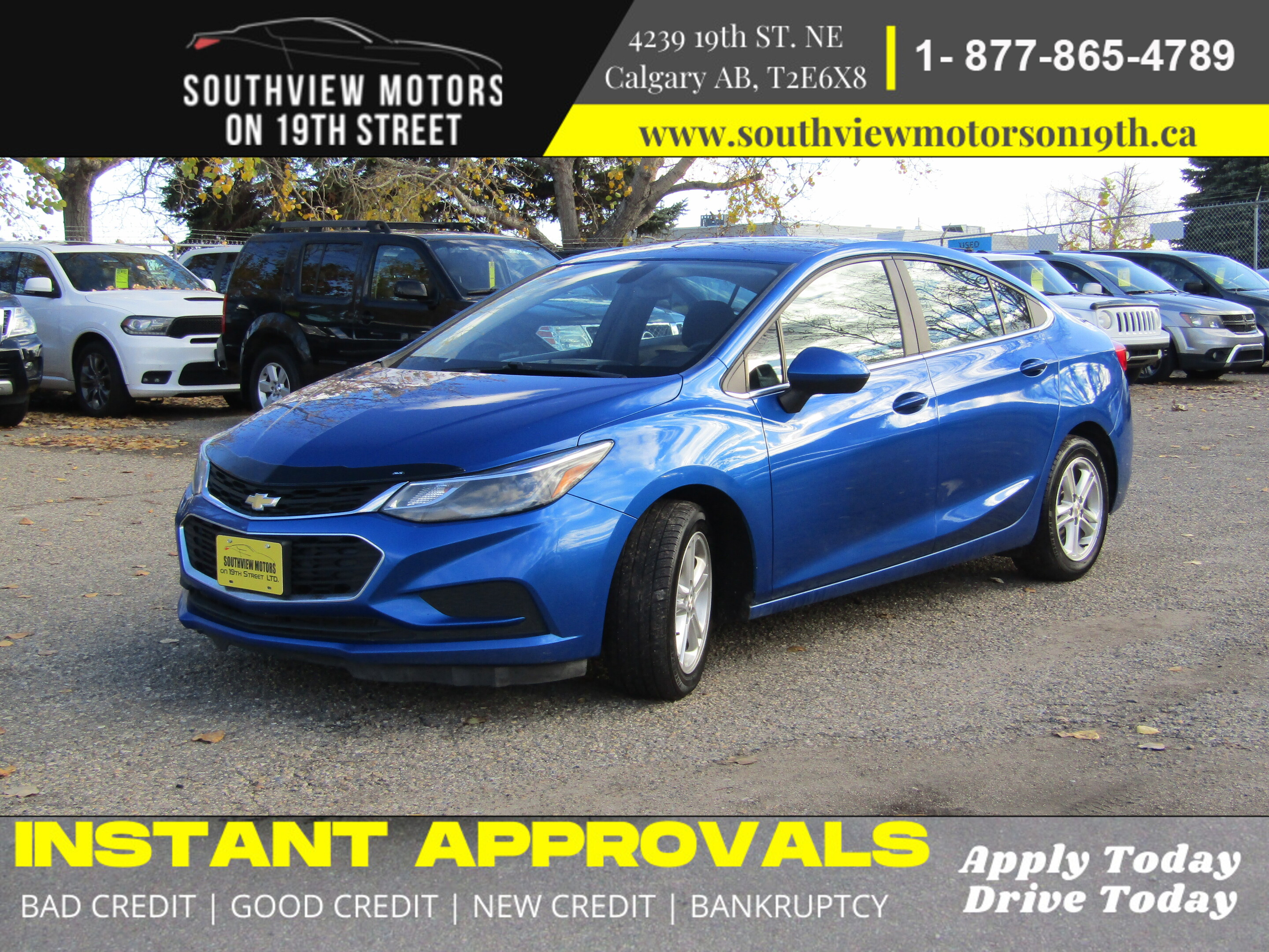 2017 Chevrolet Cruze LT-SUNROOF *FINANCING AVAILABLE*
