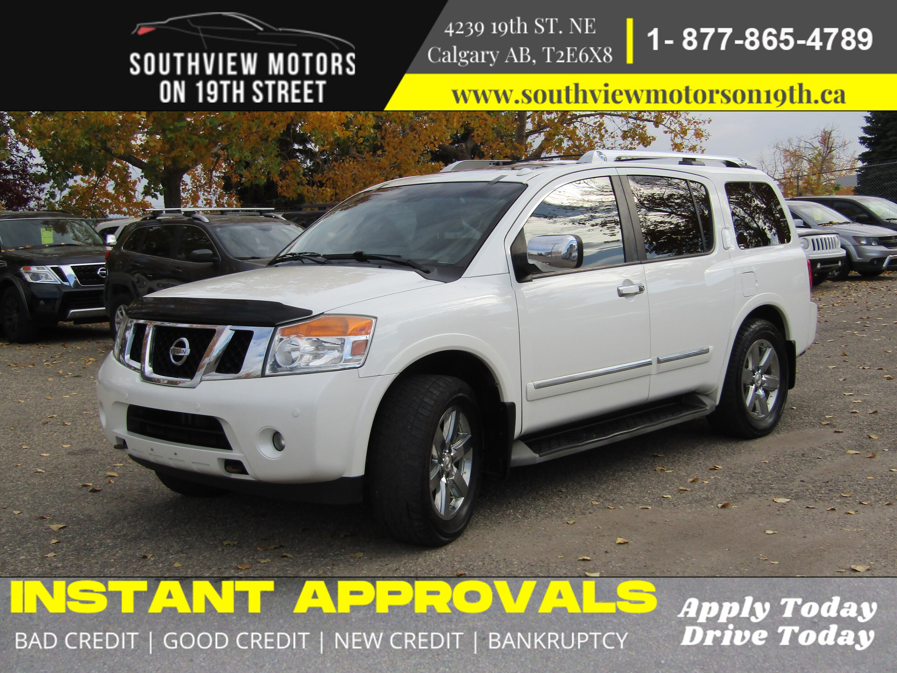 2013 Nissan Armada 4WD-PLATINUM-LOADED *FINANCING AVAILABLE*