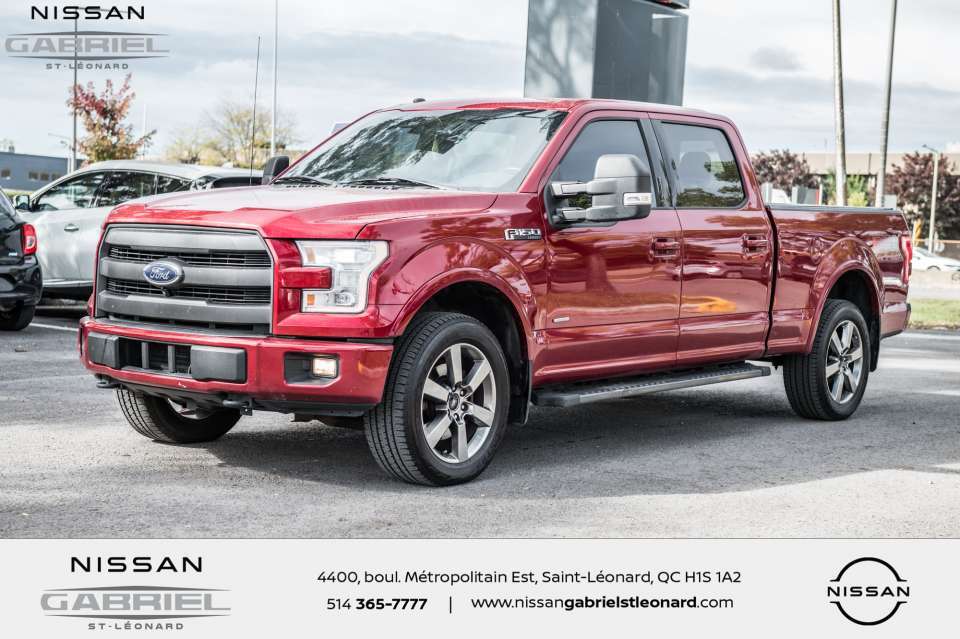 2017 Ford F-150 larriat XLT SuperCrew 5.5-ft. Bed 4WD