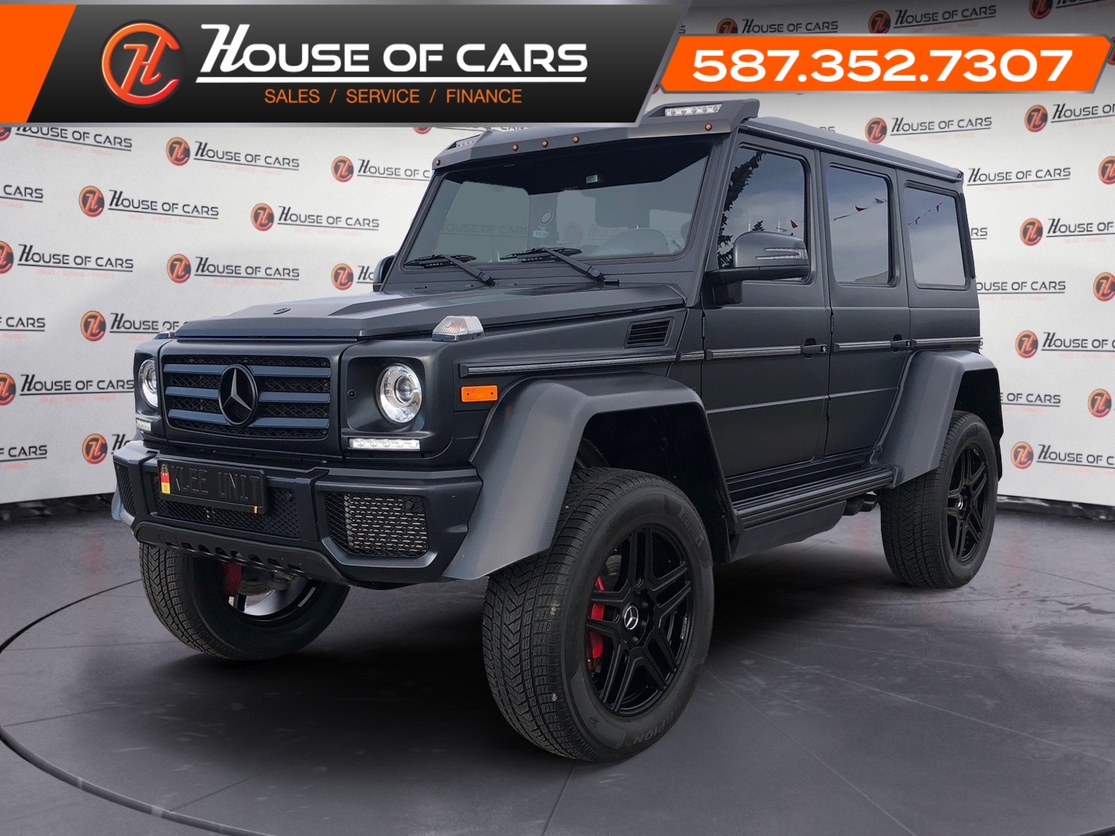 2017 Mercedes-Benz G-Class G 550 4x4 Squared / Carbon Wheel / MUST SEE