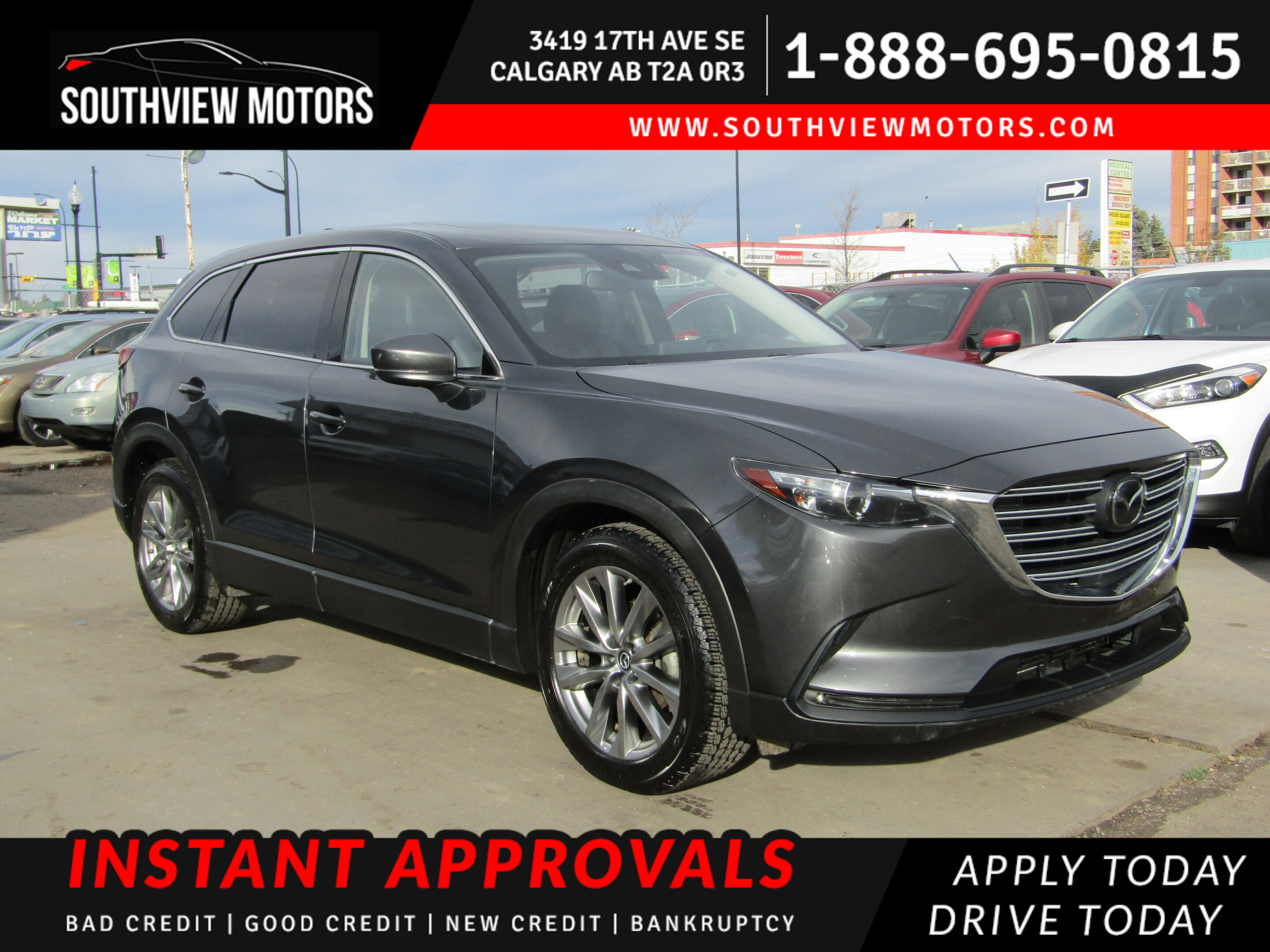 2019 Mazda CX-9 GS-L AWD B.S.A/B.CAM/7PASS/ROOF/LEATHER
