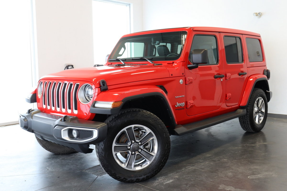 2021 Jeep Wrangler Unlimited Sahara TOIT SKYVIEW  +++ | Leather + DEL