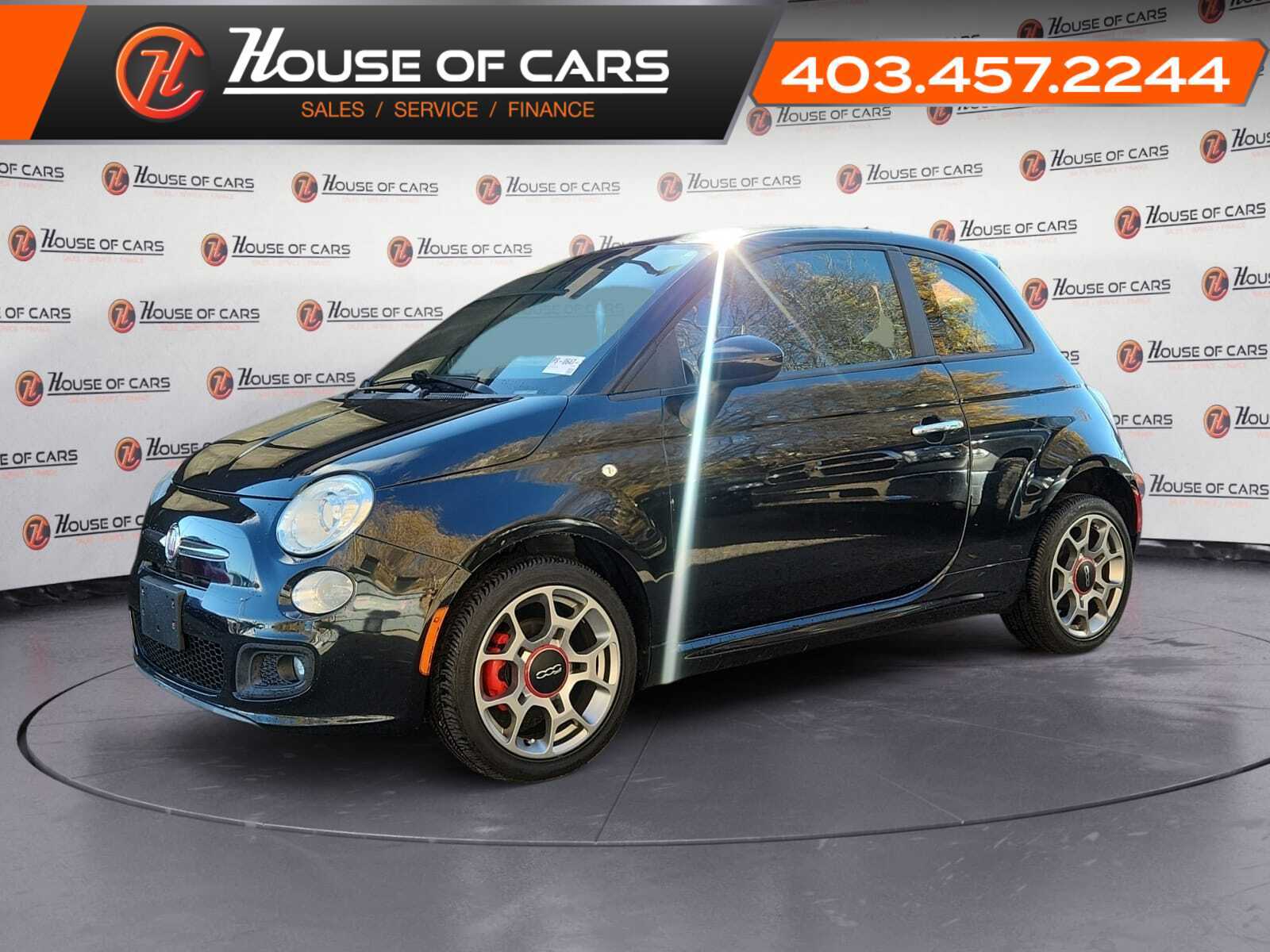 2012 Fiat 500 2dr HB Sport 5 Speed Manual Leather Seats 