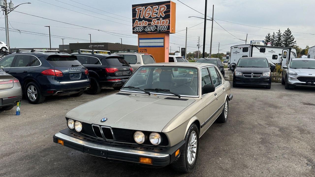 1985 BMW 535I *LEATHER*AUTO*SEDAN*RARE*AS IS SPECIAL