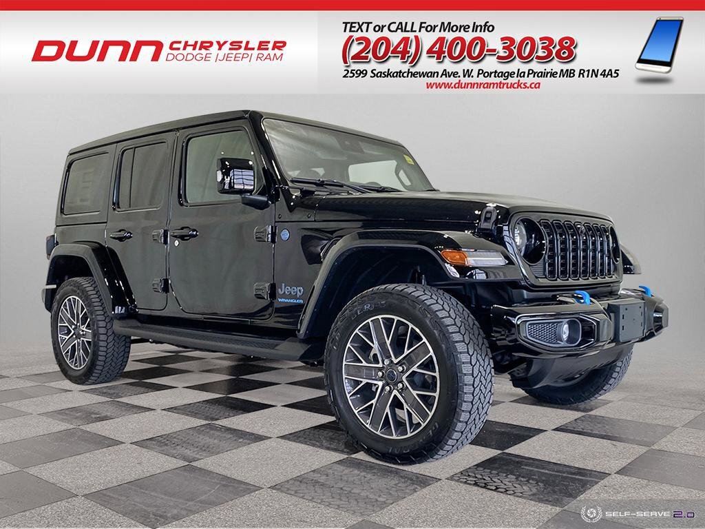 2024 Jeep Wrangler 4xe | HIGH ALTITUDE 4XE | NO PAYMENTS FOR 90 DAYS | RE