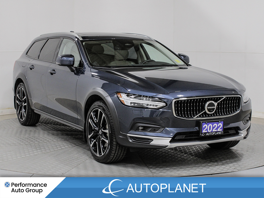2022 Volvo V90 Cross Country AWD, Heads Up Display, 360 Cam, Pano Roof!