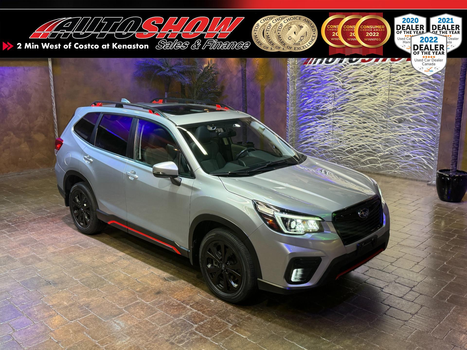 2019 Subaru Forester Sport AWD - Only 9800KM!!  Htd Seats, Pano Roof
