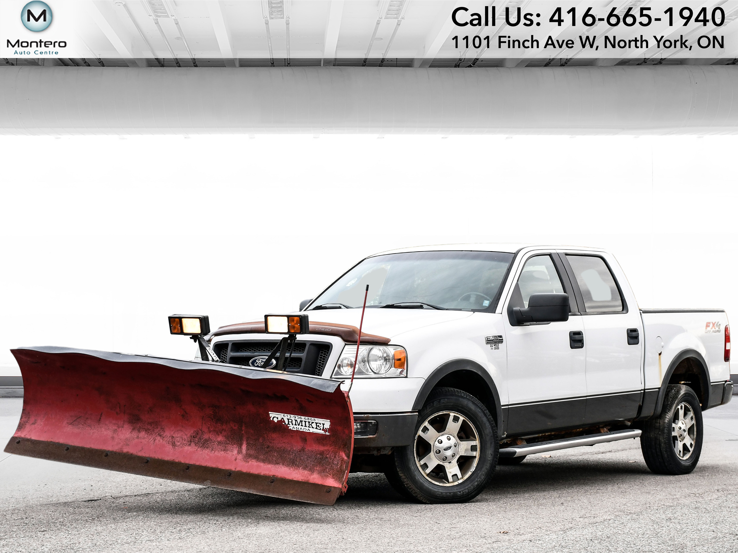 2005 Ford F-150 SuperCrew139 FX4 4WD SNOWPLOW TRUCK AS-IS SPECIAL