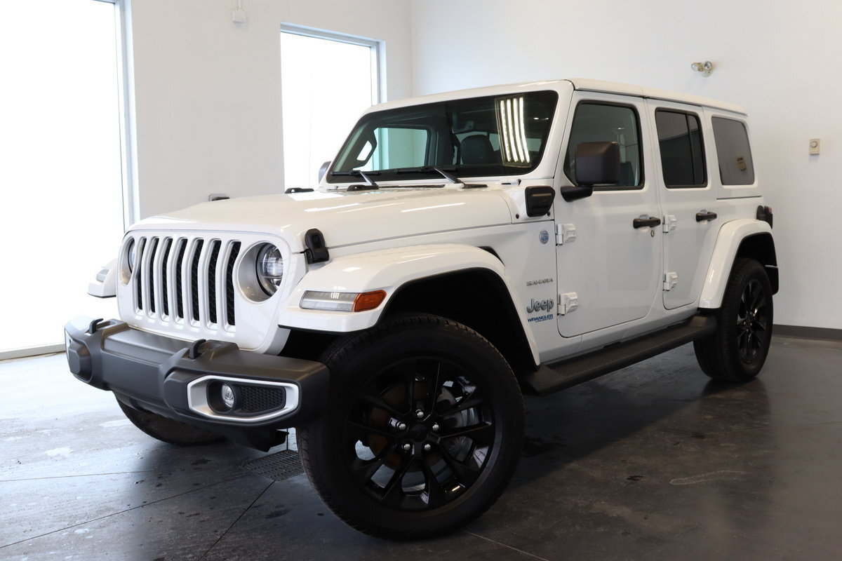 2021 Jeep Wrangler 4xe Unlimited Sahara 4XE Cuir - NAVIGATION PHEV | HEAT