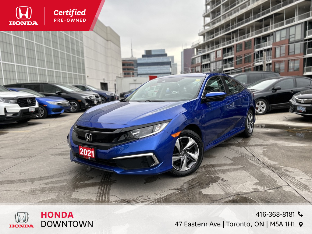 2021 Honda Civic LX 7 Years/160 000 Honda Certified Warranty