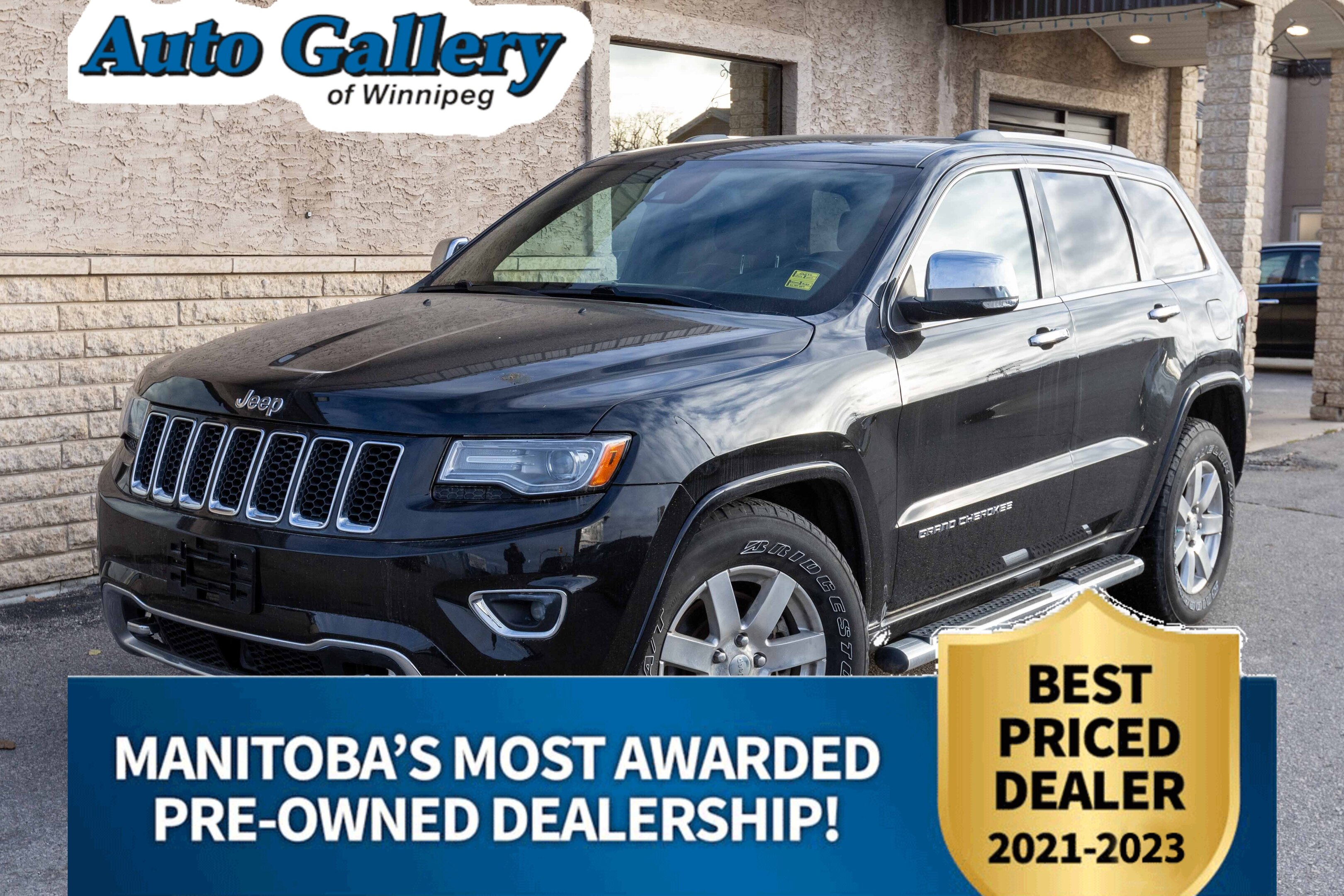 2014 Jeep Grand Cherokee Overland DIESEL, HEATED/COOLED SEATS, NAVIGATION