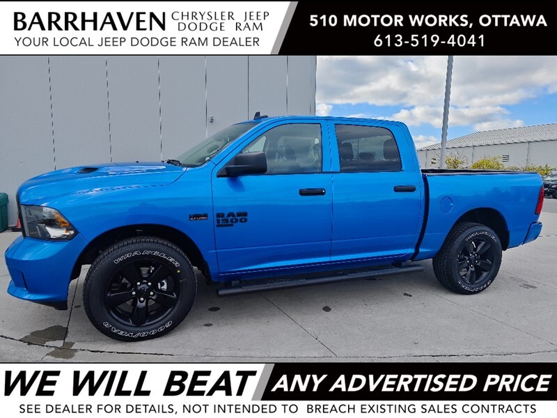 2023 Ram 1500 Classic Express 4x4 Crew Cab | Night Edition, Cold Weather