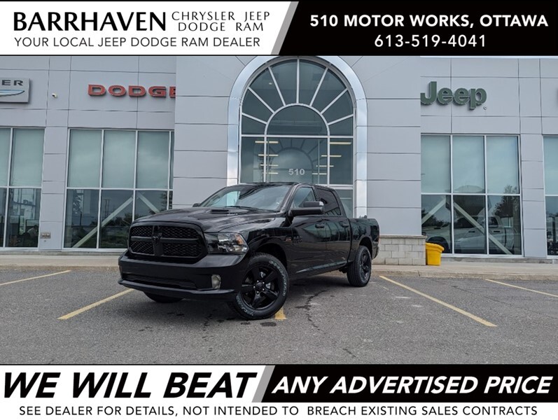 2023 Ram 1500 Classic Express 4x4 Crew Cab | Night Edition, Cold Weather