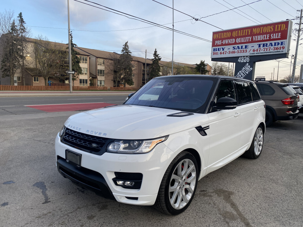 2016 Land Rover Range Rover Sport 4WD 4dr V8 Supercharged AUTOBIOGRAPHYLLUXURYFULLY 