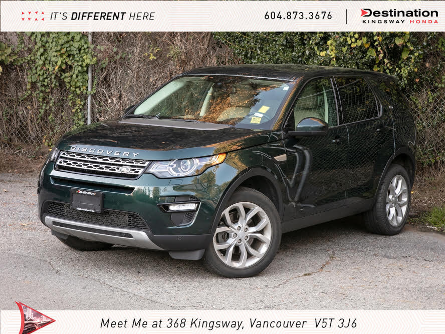 2016 Land Rover Discovery Sport AWD 4dr HSE/GPS-Navi/PANO ROOF/BACK UP CAM/ LOW KM